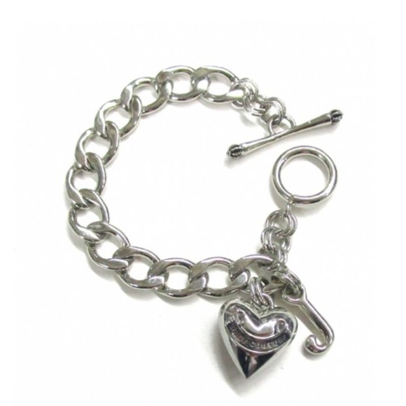Juicy Couture Jewelry - Juicy Couture Silver Charm Bracelet